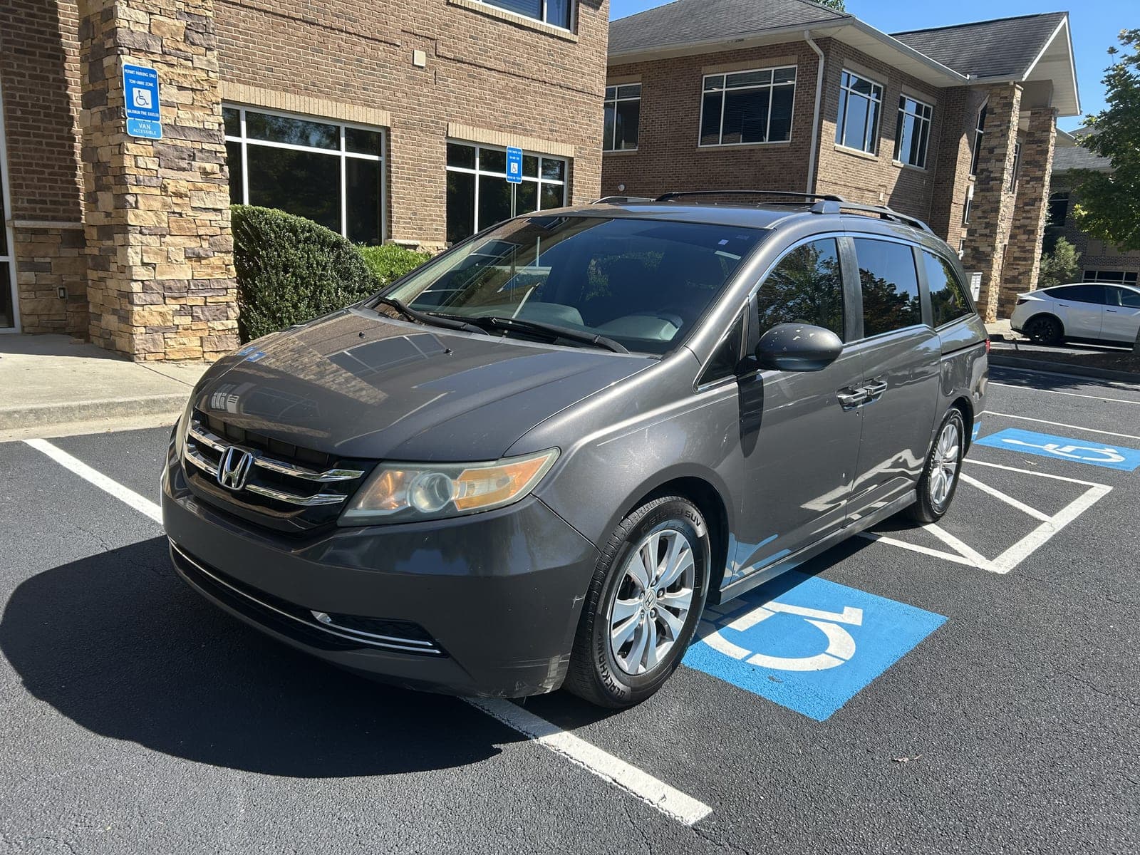 Gray 2015 Honda Odyssey