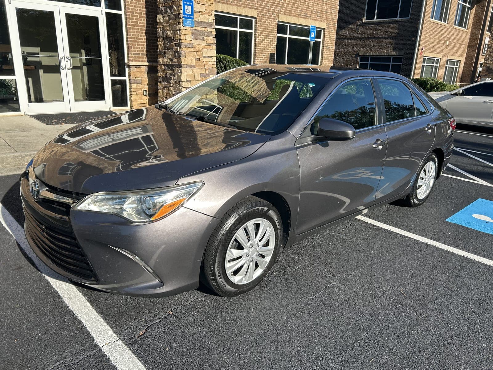 Gray 2016 Toyota Camry